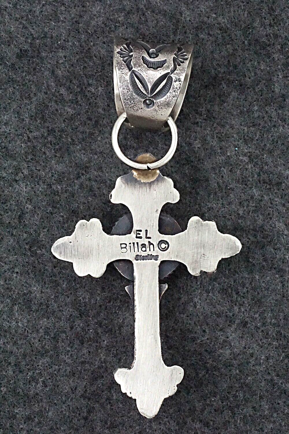 Spiny Oyster and Sterling Silver Pendant - Eva Billah