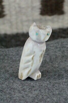 Owl Zuni Fetish Carving - Brandon Phillips