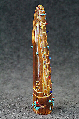 Corn Maiden Zuni Fetish Carving - Jared Amesoli