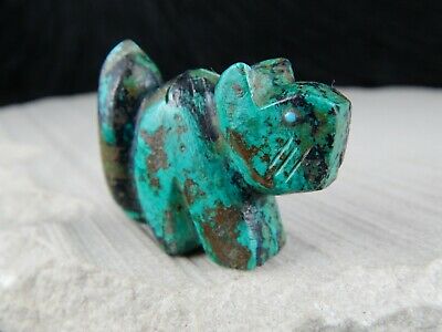 Fox Zuni Fetish Carving - Brandon Phillips - High Lonesome Trading