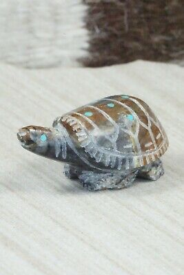 Turtle Zuni Fetish Carving - Stewart Alanzo