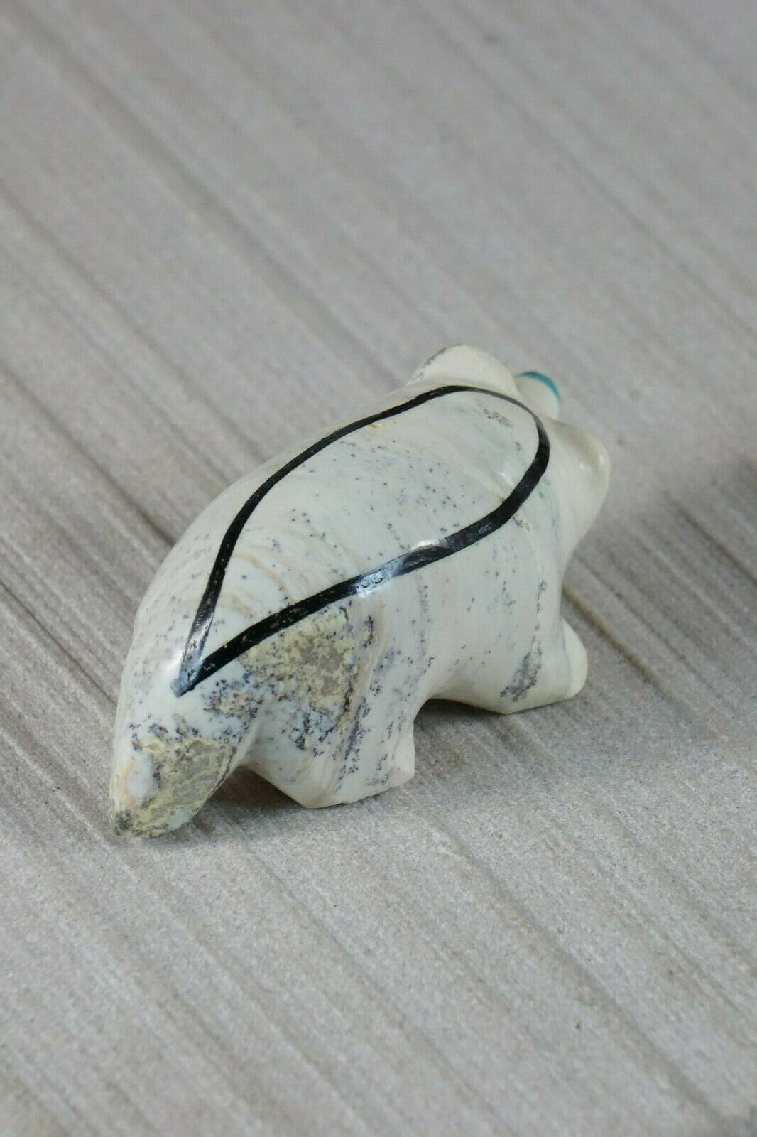 Badger Zuni Fetish Carving - Enrike Leekya - High Lonesome Trading