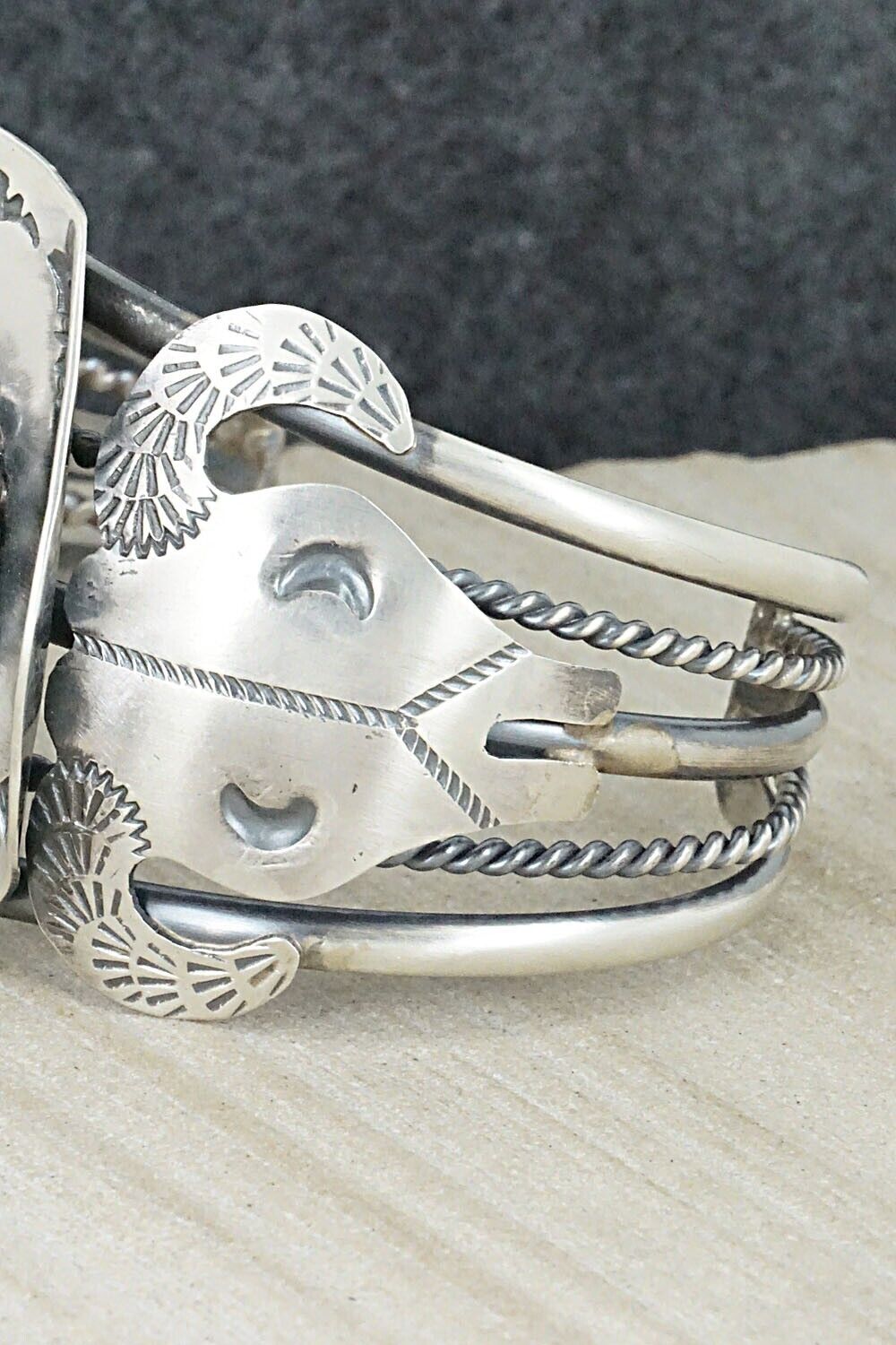 Turquoise & Sterling Silver Bracelet - Tim Yazzie