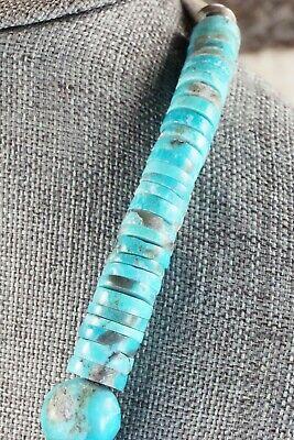 Turquoise & Sterling Silver Necklace - Joe Garcia