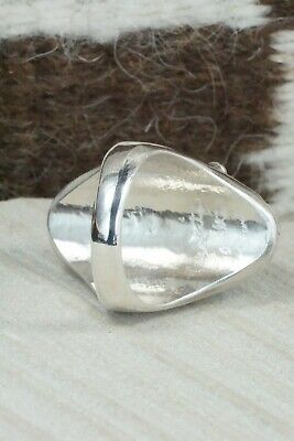 Turquoise & Sterling Silver Ring - Lyolita Tsattie - Size 12.25