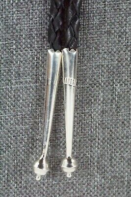 Turquoise & Sterling Silver Bolo Tie - Wilbert Muskett Sr.