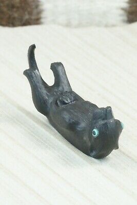 Otter Zuni Fetish Carving - Glendon Lasiloo
