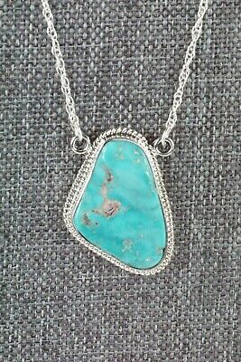 Navajo Turquoise & Sterling Silver Necklace - Annie Spencer