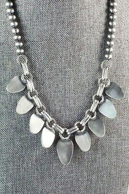 Turquoise & Sterling Silver Necklace and Earrings - Bobby Platero