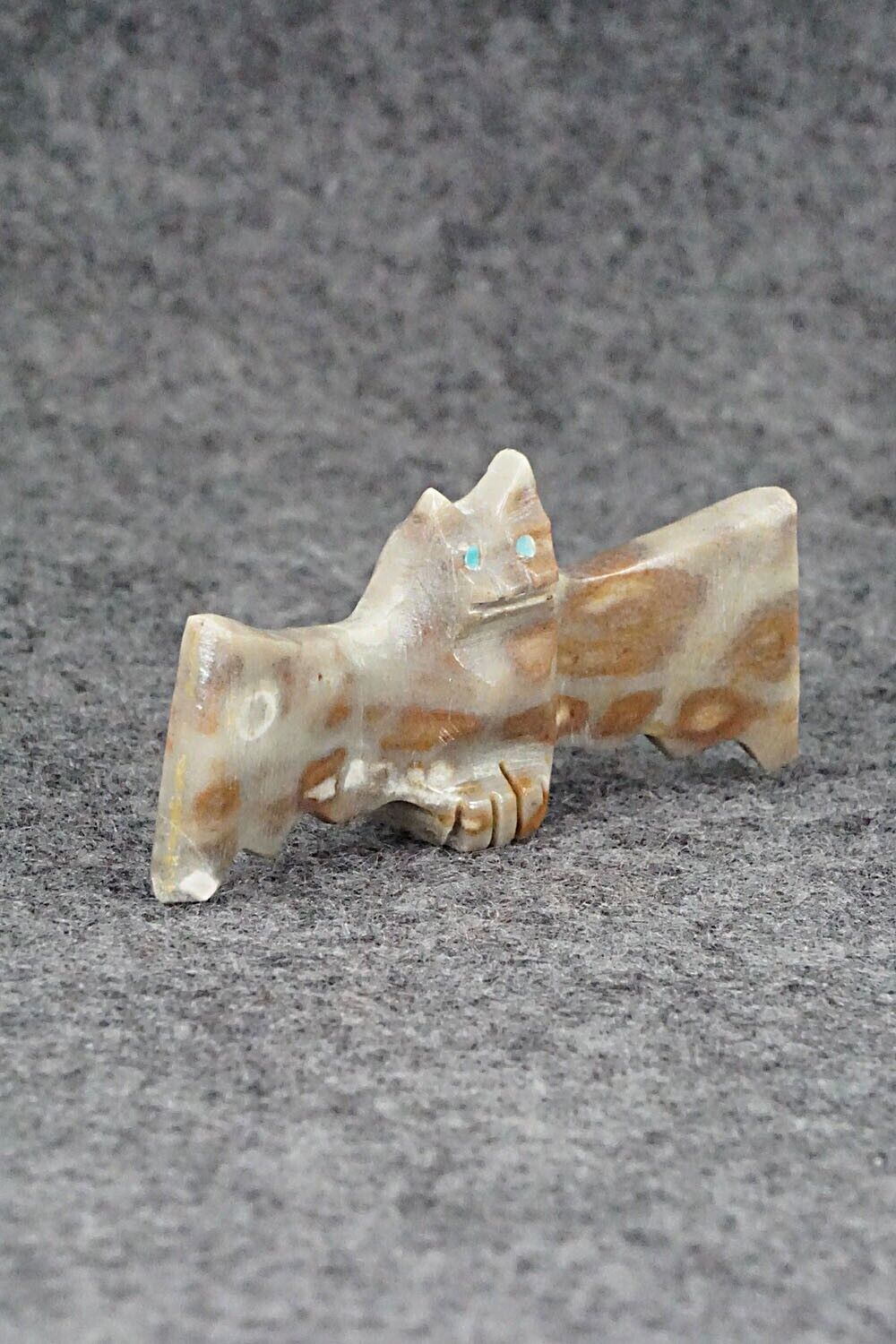 Bat Zuni Fetish Carving - Tim Lementino