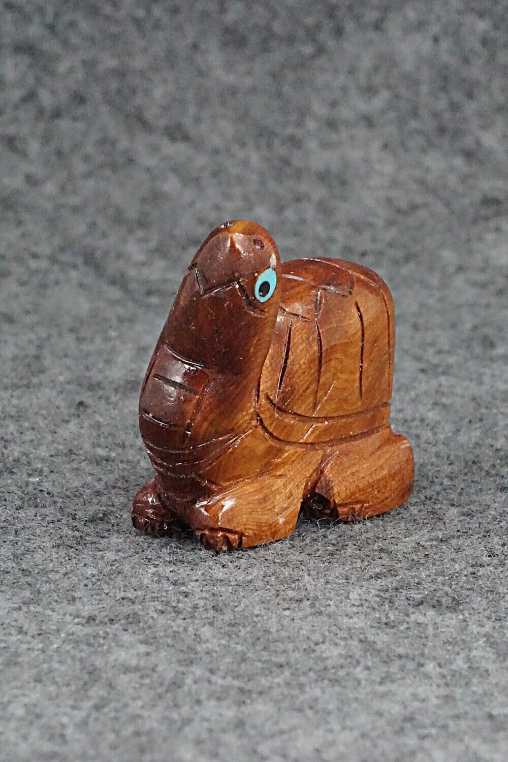 Turtle Zuni Fetish Carving - Chris Nastacio