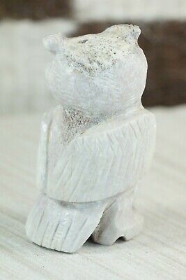 Owl Zuni Fetish Carving - Allison White