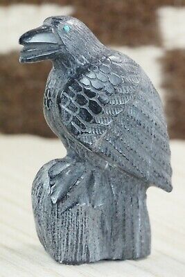Crow Zuni Fetish Carving - Derrick Kaamasee