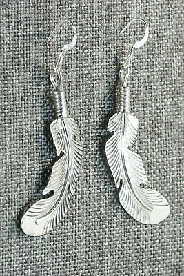 Navajo Sterling Silver Earrings - Louise Joe