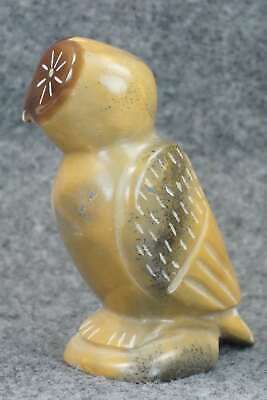 Owl Zuni Fetish Carving - Enrike Leekya