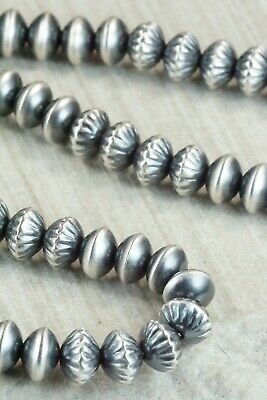 Sterling Silver Navajo Pearl Necklace - Presley Haley