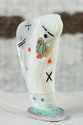 Corn Maiden Zuni Fetish Carving - Vickie Quandelacy - High Lonesome Trading
