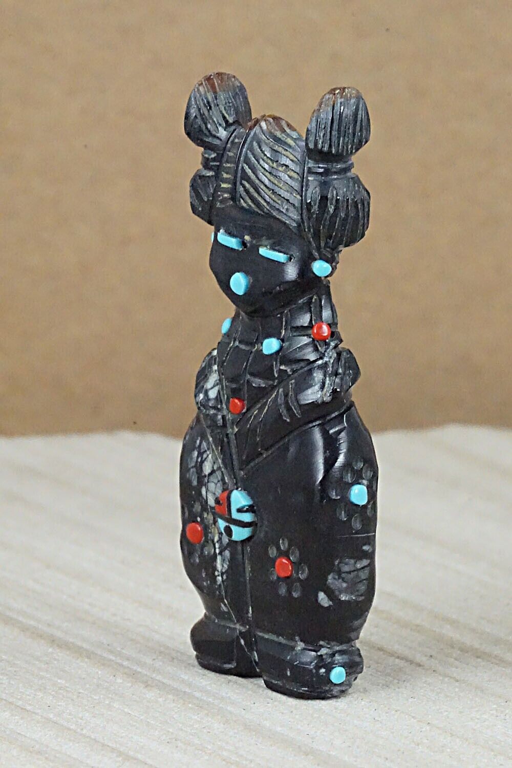 Corn Maiden Zuni Fetish Carving - Danette Laate