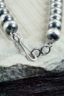 Sterling Silver Navajo Pearl Necklace - Tonisha Haley