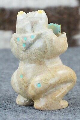 Frog Zuni Fetish Carving - Freddie Leekya