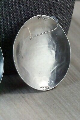 Navajo Turquoise & Sterling Silver Earrings - Richard Singer