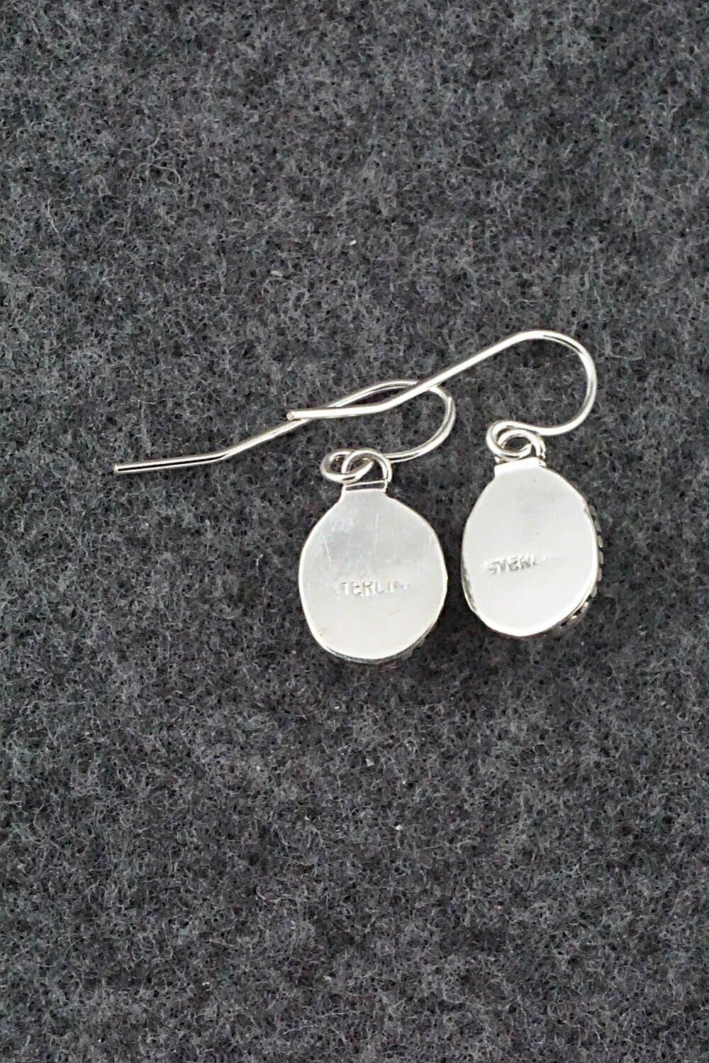 Turquoise & Sterling Silver Earrings - Rosemary Saunders