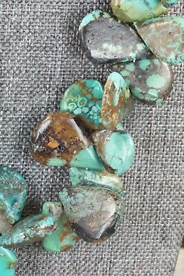 Turquoise & Sterling Silver Necklace - Navajo