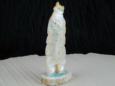 Medicine Man Zuni Fetish Carving - Caroline Peina - High Lonesome Trading