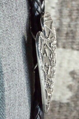 Sterling Silver Bolo Tie - Delbert Arviso