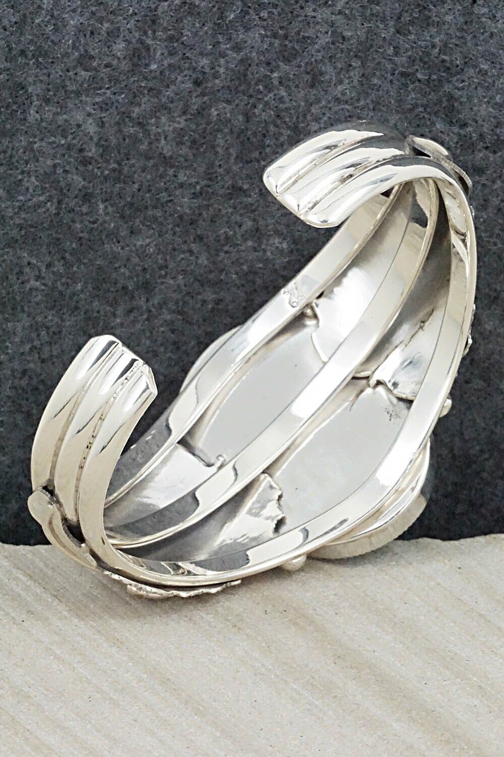Turquoise & Sterling Silver Bracelet - Gilbert Smith