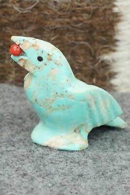Bird Zuni Fetish Carving - Calvert Bowannie