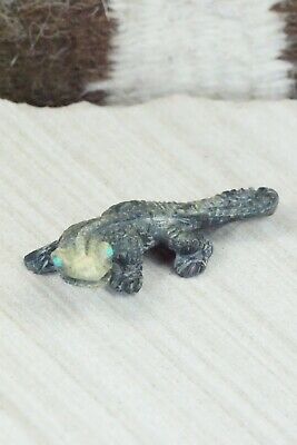 Lizard Zuni Fetish Carving - Lance Cheama