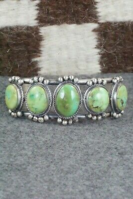 Turquoise & Sterling Silver Bracelet - Thomas Yazzie
