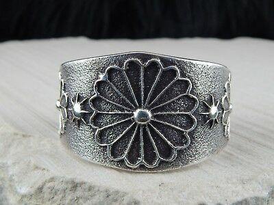 Navajo Sterling Silver Bracelet - Delbert Arviso - High Lonesome Trading
