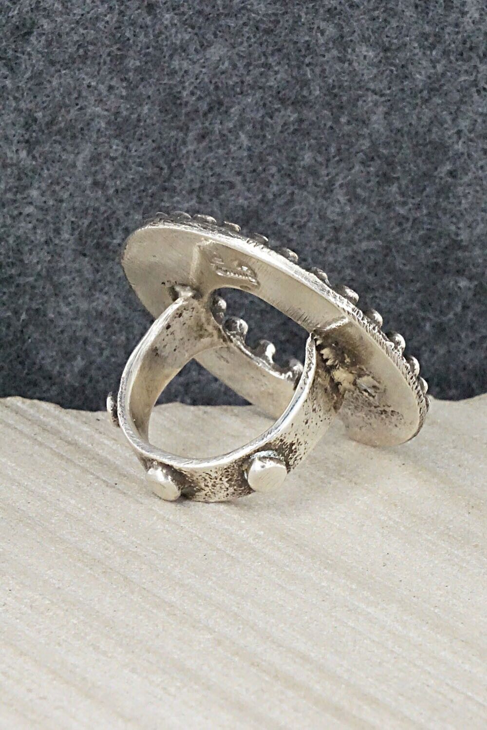 Sterling Silver Ring - Delbert Arviso - Size 8