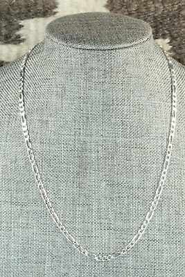 Sterling Silver Chain Necklace - Sterling Silver 16"