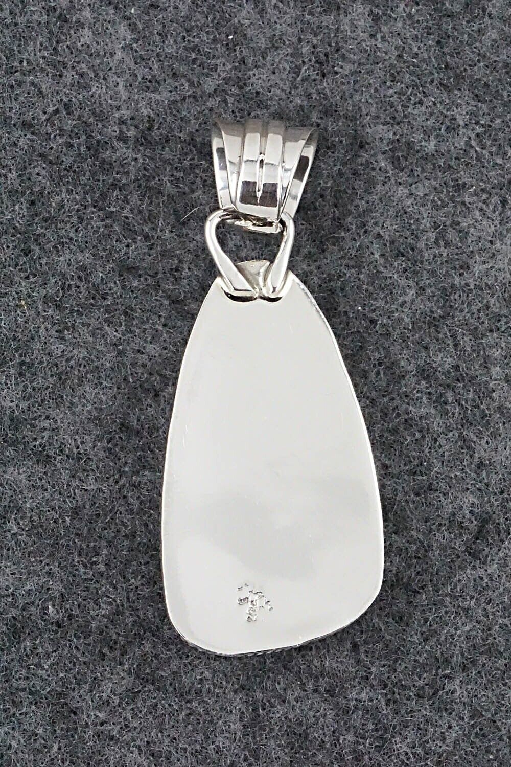 Turquoise and Sterling Silver Pendant - Sharon McCarthy
