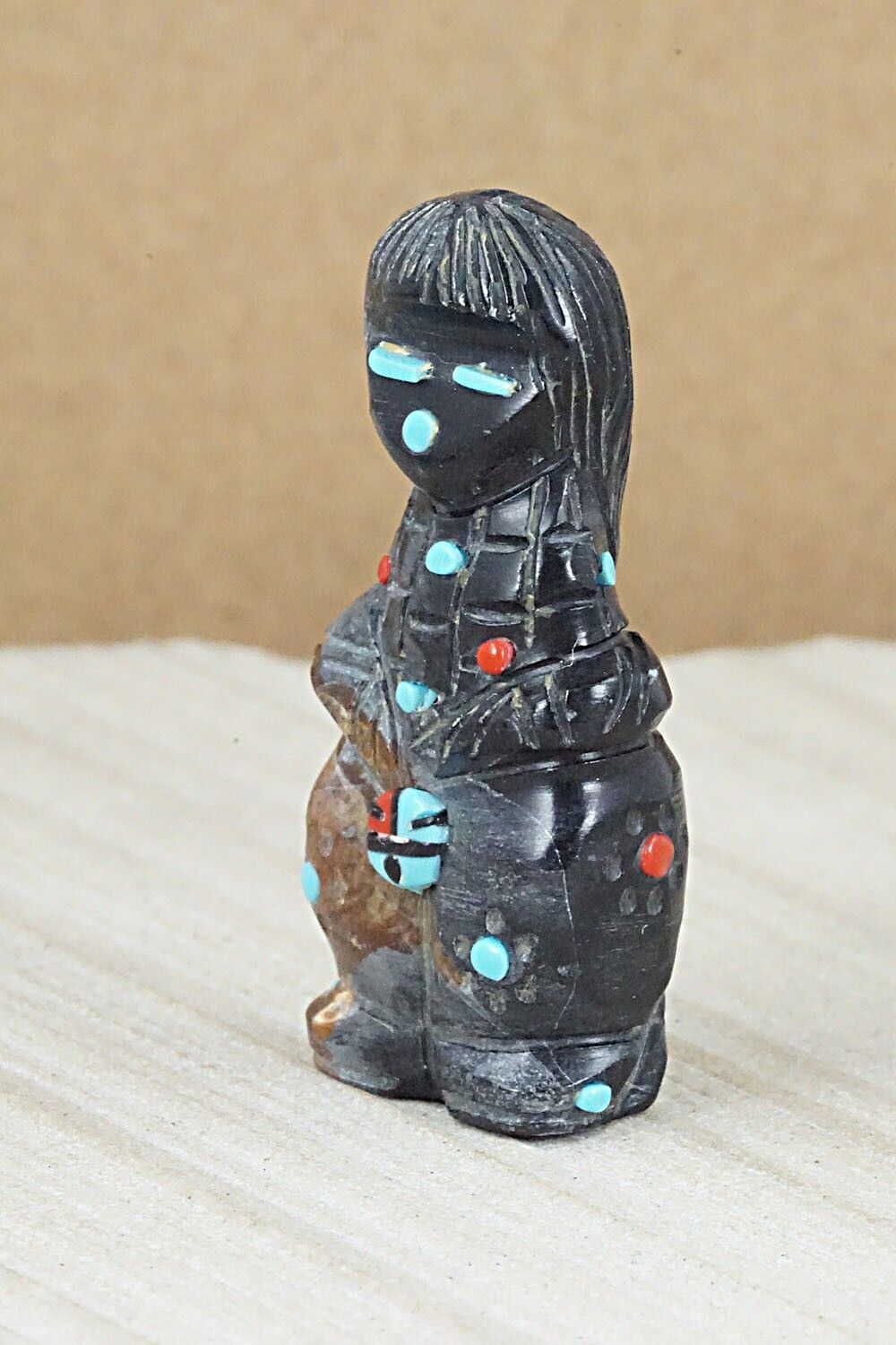 Corn Maiden Zuni Fetish Carving - Danette Laate