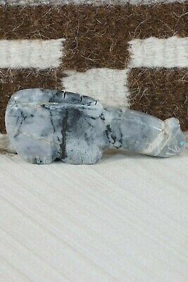 Mountain Lion Zuni Fetish Carving - Joshua Leki - High Lonesome Trading