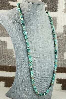 Turquoise & Sterling Silver Necklace - Doreen Jake