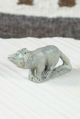 Wolf Zuni Fetish Carving - Calvin Weeka - High Lonesome Trading