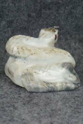 Rattle Snake Zuni Fetish Carving - Justin Red Elk