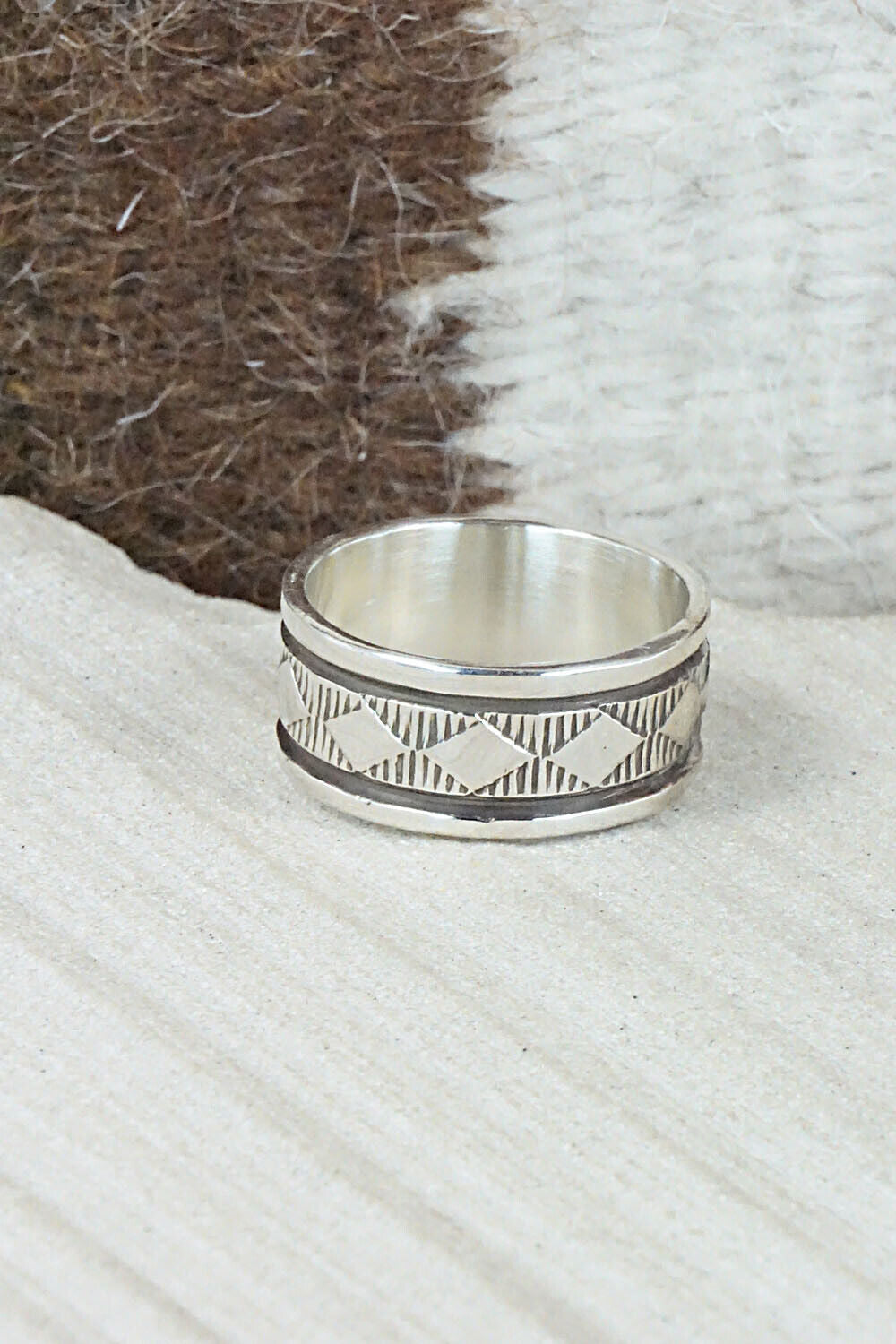 Sterling Silver Ring - Bruce Morgan - Size 10