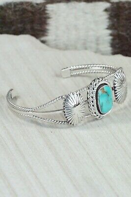Turquoise & Sterling Silver Bracelet - Annie Spencer