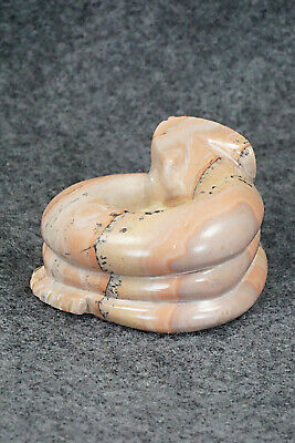 Rattle Snake Zuni Fetish Carving - Alex Tsethlikai