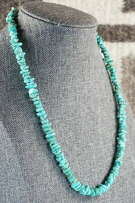 Turquoise & Sterling Silver Necklace - Navajo