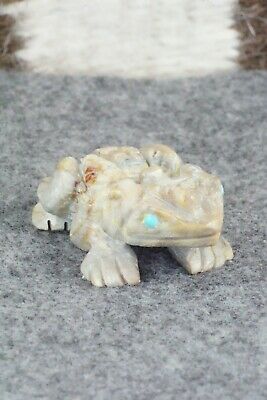 Horned Toad Zuni Fetish Carving - Dana Malani