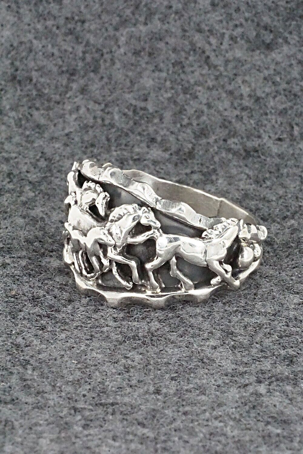 Sterling Silver Ring - Genevieve Francisco - Size 13