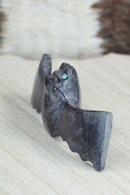 Bat Zuni Fetish Carving - Tim Lementino - High Lonesome Trading