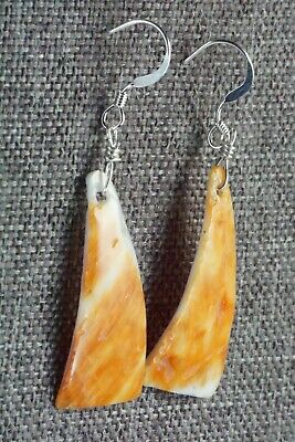 Spiny Oyster & Sterling Silver Earrings - Louise Joe
